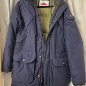 Navy Parka with Fur Trim Penfield size medium men’s